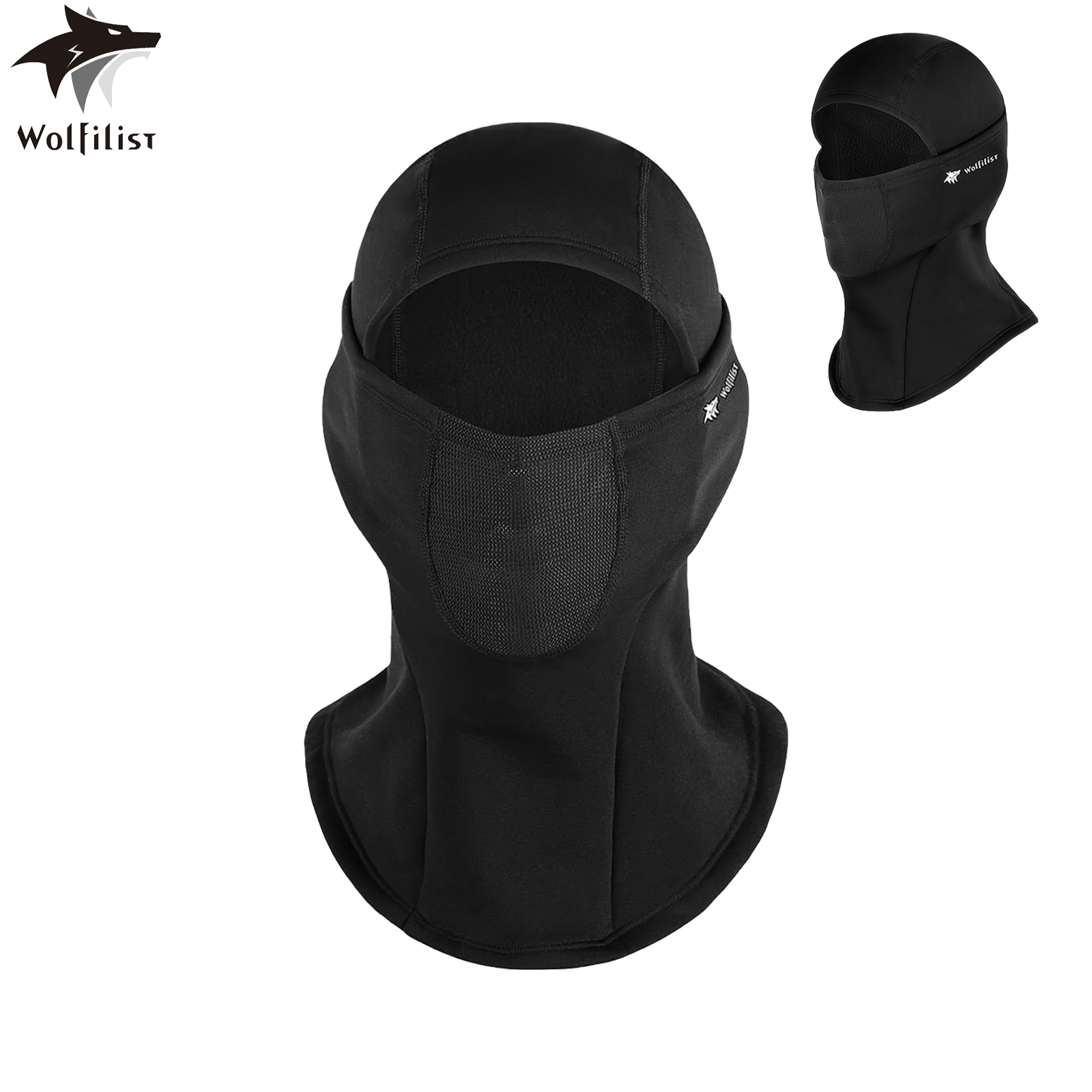 Neck Gaiter Fleece - Skifietsmasker voor heren en dames, winterbivakmuts