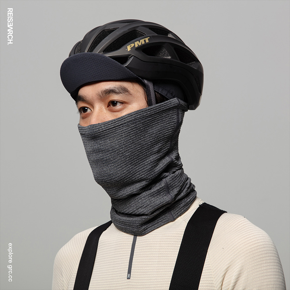 Neck Gaiter Fleece - GRC Winterfiets nekwarmer Merinowol Fleece thermische
