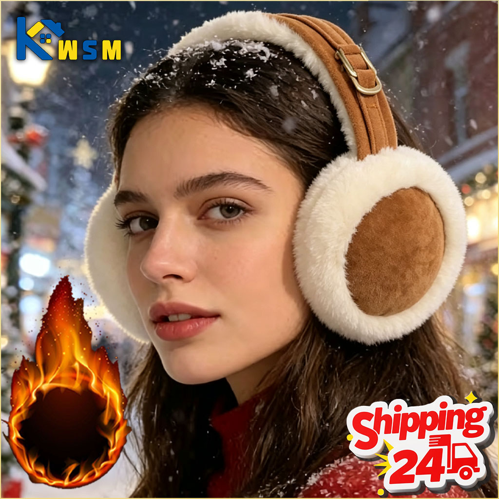 Earmuffs Foldable - 1-3PC Winter Oorbeschermers Zacht Warm Pluche