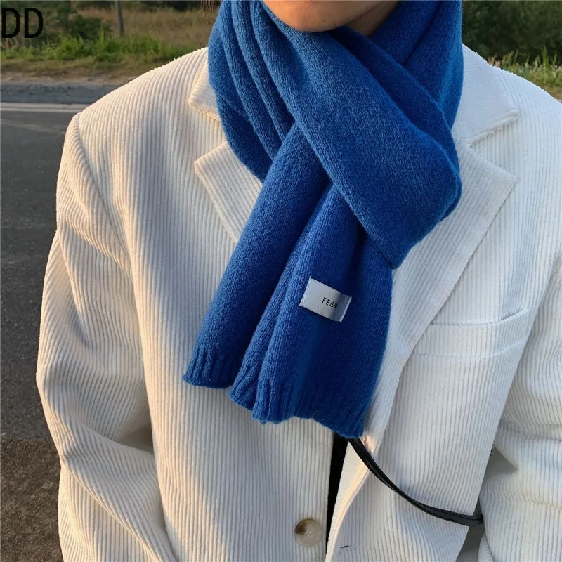 Eenvoudige chique effen zachte - Wool Scarf Men recensie en prijs
