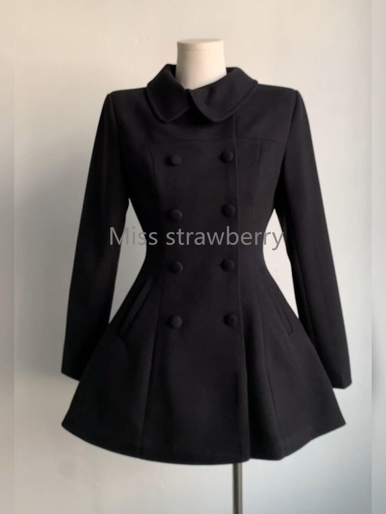Winter Dames Hepburn Koreaanse - Wool Coat Peacoat recensie en prijs