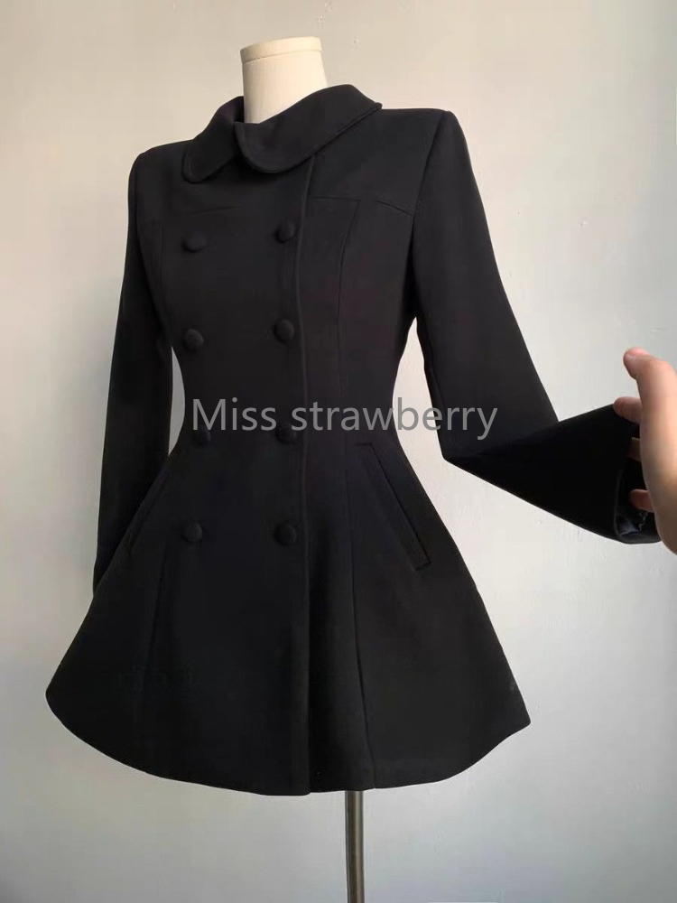 Winter Dames Hepburn Koreaanse - Wool Coat Peacoat recensie en prijs