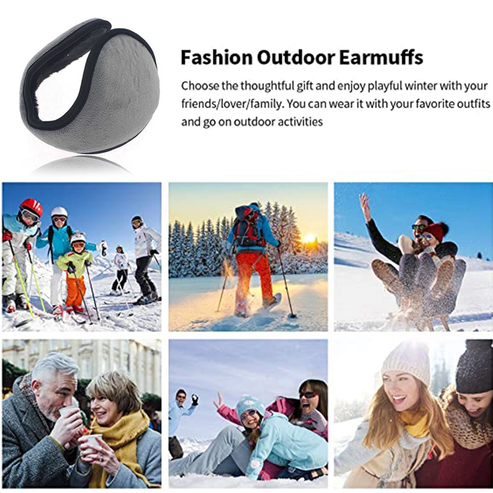 Winter Oorwarmers Warme Fleece - Earmuffs Foldable recensie en prijs